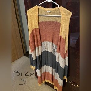 Womens size 3x Maurice cardigan